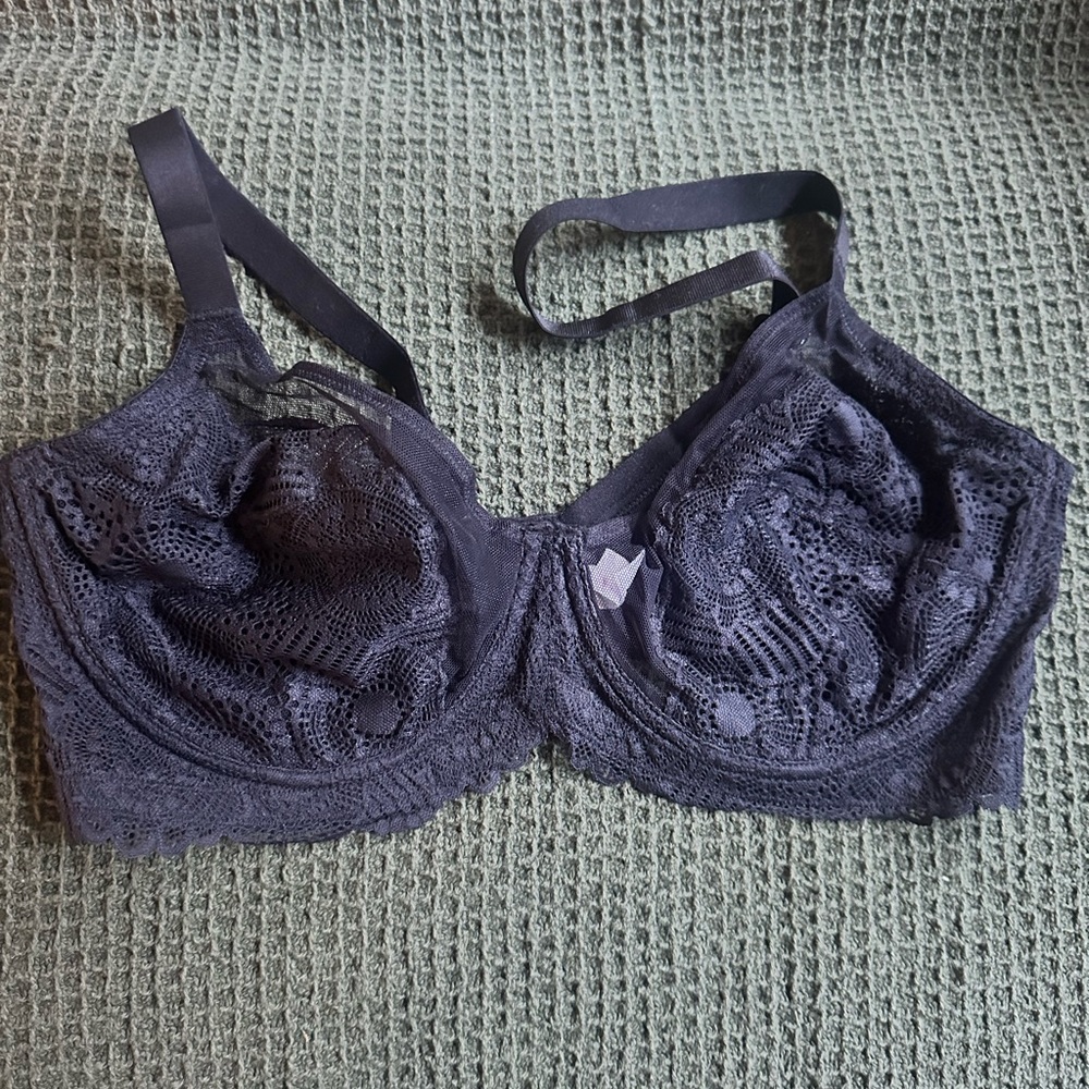 Hsia Chic Black Lace Bra